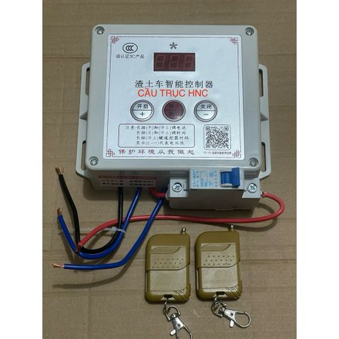 ✅ Điều khiển từ xa đóng mở bạt thùng xe tải 24V công suất cao 80A - 100A