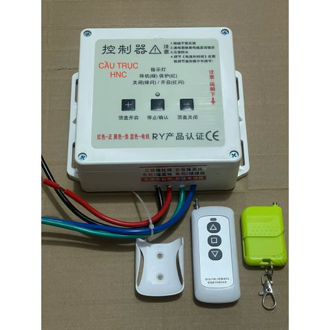 ✅ Điều khiển từ xa đóng mở bạt thùng xe tải 24V công suất cao 80A - 100A
