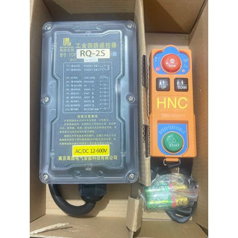 ✅ Điều khiển từ xa 2 kênh RQ-2S cho ben nâng, tời điện nguồn 12V, 24V, 36V, 220V, 380V (Có hóa đơn VAT)