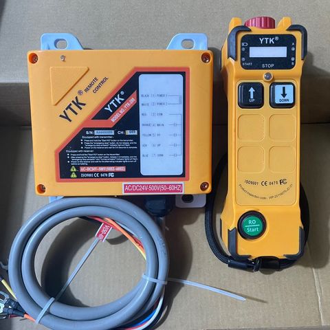 ✅ Bộ điều khiển từ xa K200, K400, K202, K404, K808 cho cẩu trục CAO CẤP nguồn AC/DC 24V, 220V, 380V