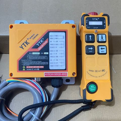 ✅ Bộ điều khiển từ xa K200, K400, K202, K404, K808 cho cẩu trục CAO CẤP nguồn AC/DC 24V, 220V, 380V