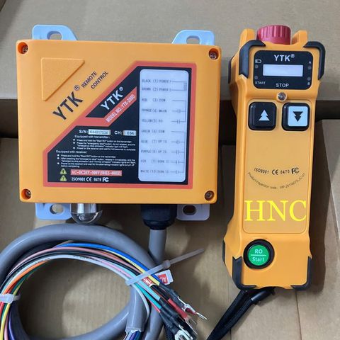 ✅ Bộ điều khiển từ xa K200, K400, K202, K404, K808 cho cẩu trục CAO CẤP nguồn AC/DC 24V, 220V, 380V
