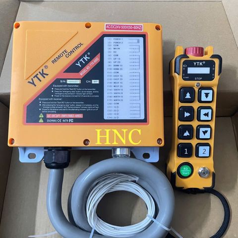 ✅ Bộ điều khiển từ xa K200, K400, K202, K404, K808 cho cẩu trục CAO CẤP nguồn AC/DC 24V, 220V, 380V