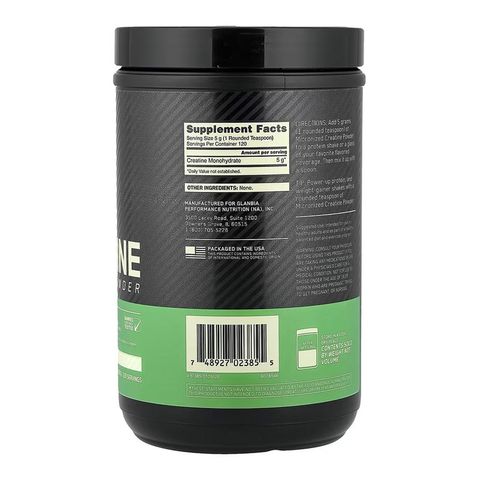 Creatine Powder - Hỗ trợ tập luyện tăng sức mạnh giúp săn chắc cơ thể, sản xuất Mỹ