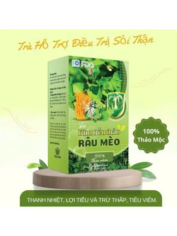 trà kim tiền thảo râu mèo nhà mộc tâm 