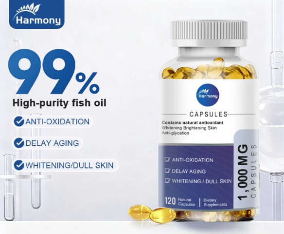 Viên nang hỗ trợ trắng và sáng da chống oxy hóa 1000mg 120 viên nang 