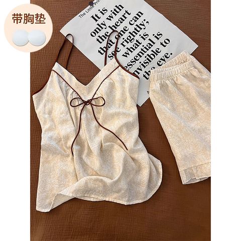 Bộ đồ nữ 2 dây mặc nhà,mặc ngủ gợi cảm mát mẻ sẵn miếng lót ngực cố định new