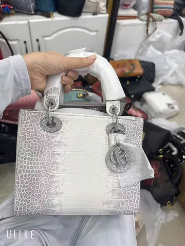(VIP ORDER LIMITED) - Túi xách nữ trắng da BẠCH TẠNG size 20 bản nội địa Trung cao cấp ombre đốm