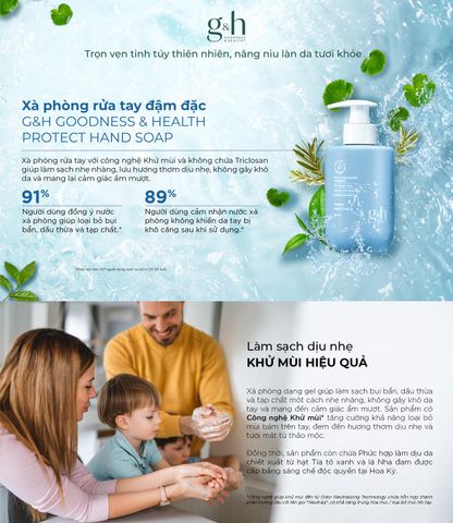 Xà phòng rửa tay đậm đặc Amway G&H