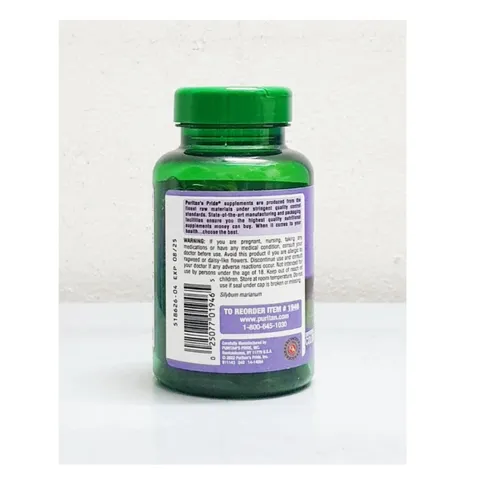 Bổ gan Milk Thistle Extract 1000 mg chai 180 viên hãng Puritan’s Pride từ Mỹ