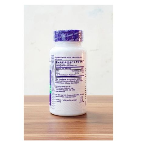 Viên Uống Natrol Biotin 10000 Mcg hộp 100 Viên Của Mỹ - Biotin 10.000 mcg 795060
