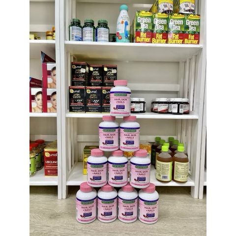 Viên Uống Đẹp Da, Móng, Tóc Nature's Bounty Hair, Skin & Nails 250 Viên