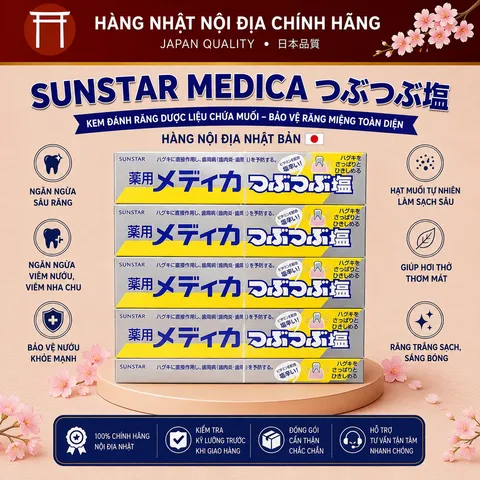 Kem Đánh Răng Muối Sunstar Nhật - 170G