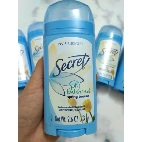 LĂN KHỬ MÙI DẠNG SÁP DÀNH CHO NỮ SECRET PH BALANCED POWDER FRESH 24H hàng Thái 73g 795114