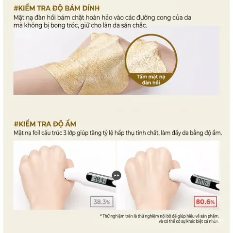 Hộp 10 Mặt Nạ Lá Vàng JMsolution Prime Gold Premium Foil 30ml - Hỗ Trợ Nuôi Dưỡng Và Săn Chắc Da - Chính Hãng 795126