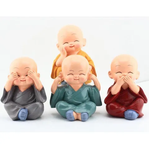 BỘ 4 TƯỢNG CHÚ TIỂU THANH TỊNH