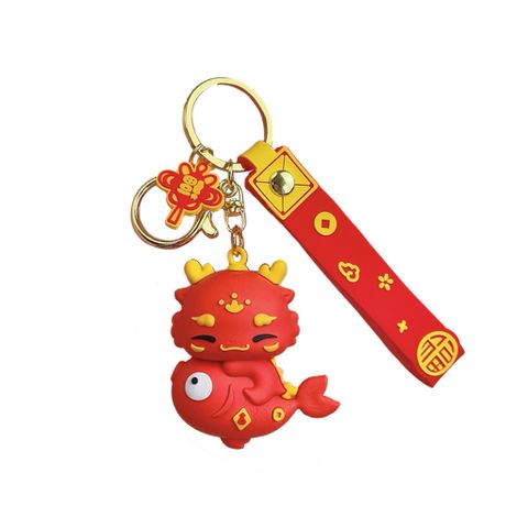 Móc khoá hình rồng may mắn