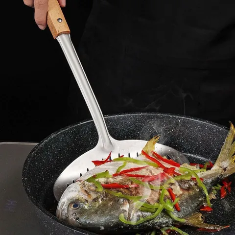 Xẻng lật cá rán nguyên con chuyên dụng nhà bếp