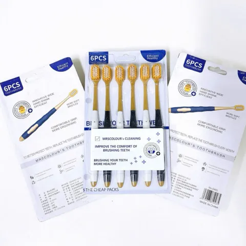 Set 6 bàn chải đình đám hàng chuẩn AUTH