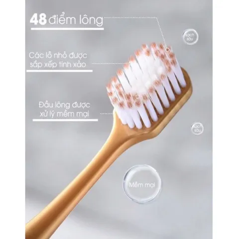 Set 6 bàn chải đình đám hàng chuẩn AUTH