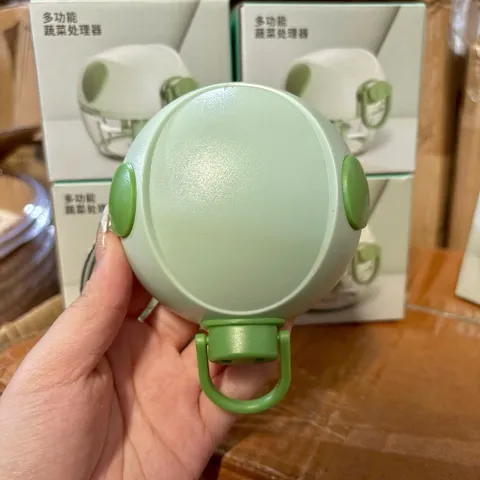 Dụng Cụ Xay Tỏi Ớt Kéo Tay