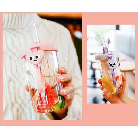 Cốc nước dễ thương có phần lọc