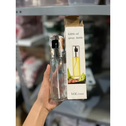 Bình Xịt Dầu Ăn Thủy Tinh 100ml