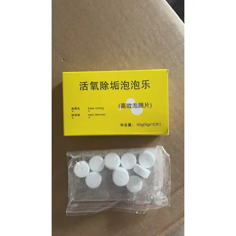 Hộp 10 viên sủi vệ sinh tẩy cặn oxi