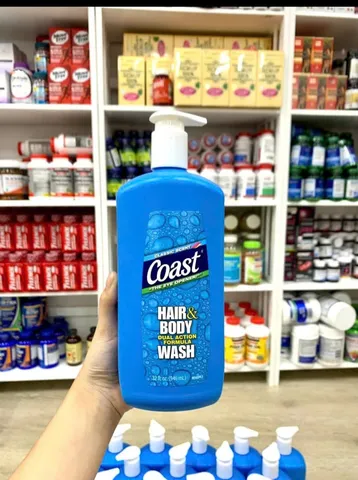 Sữa Tắm Gội Coast Classic Scent 946ml - Chăm Sóc Tóc & Da Toàn Diện, Hương Thơm Tươi Mát Suốt Ngày.nhap my