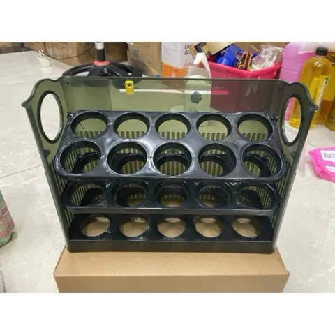 Khay trứng 3 tầng tự lật để cánh tủ lạnh gọn gàng ngăn nắp
