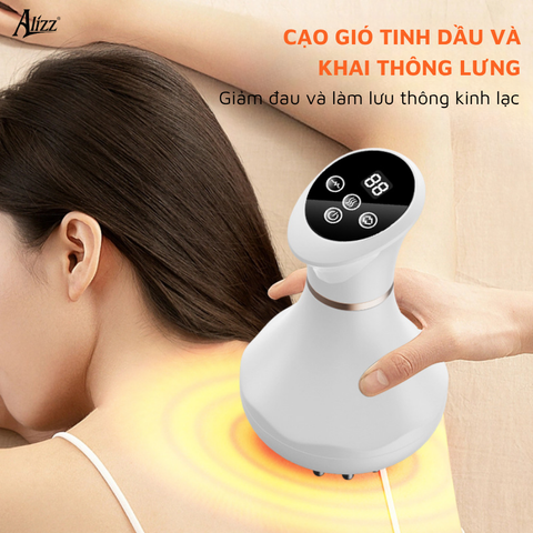 Bàn chải kinh lạc điện massage toàn thân ALIZZ AL 