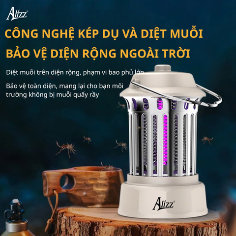 ĐÈN BẮT MUỖI TÍCH HỢP ĐÈN NGỦ ALIZZ AL, GIẢI PHÁP HIỆU QUẢ CHỐNG MUỖI CHO KHÔNG GIAN NHỎ