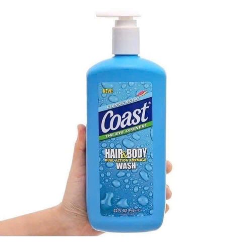 SỮA TẮM GỘI COAST 2in1 MỸ 946ml