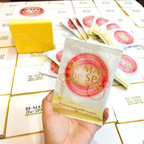 Bột tắm trắng Be-max the Spa 1 gói x 50g (hộp 12 gói)