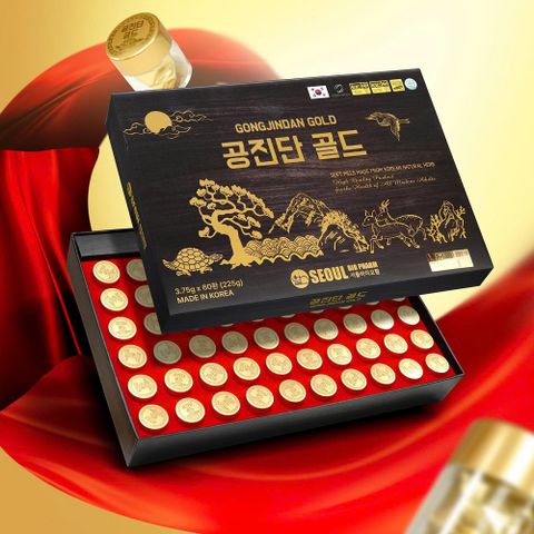 An Cung Bổ Não Trầm Hương Gongjindan Gold 60 Viên [hàng nhập khẩu]