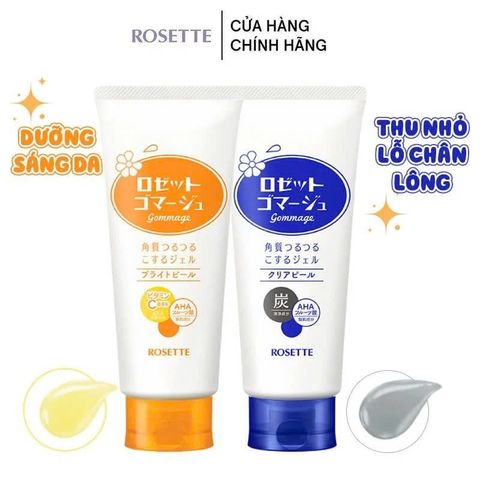Gel Tẩy Tế Bào Chết Rosette 120g – Chăm Sóc Da Mịn Màng, Hỗ Trợ Làm Sạch Tế Bào Da Chết Và Cặn Bẩn Trên Bề Mặt