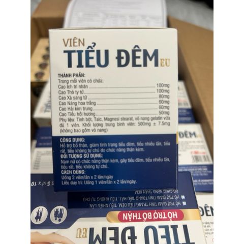 VIÊN TIỂU ĐÊM HỘP 50 VIÊN HỖ TRỢ BỔ THẬN GIẢM TIỂU ĐÊM TIỂU KHÓ 795372