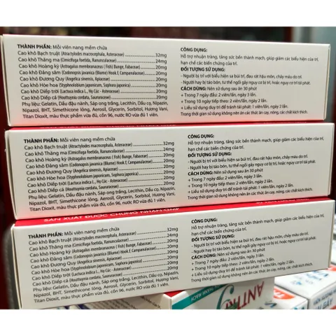 VIÊN UỐNG AN TRĨ 9 PLUS HỖ TRỢ NHUẬN TRÀNG BỀN THÀNH MẠCH GIÚP GIẢM CÁC BIỂU HIỆN CỦA TRĨ