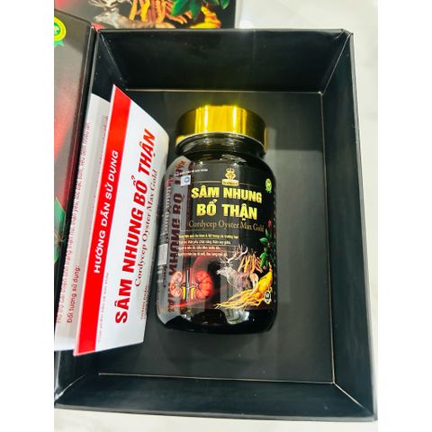 Sâm Nhung Bổ Thận Cordycep Oyster Max Gold – Hỗ trợ bổ thận, tăng sinh lực, giảm tiểu đêm, mệt mỏi 795377