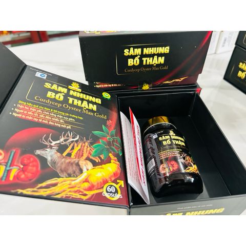 Sâm Nhung Bổ Thận Cordycep Oyster Max Gold – Hỗ trợ bổ thận, tăng sinh lực, giảm tiểu đêm, mệt mỏi 795377