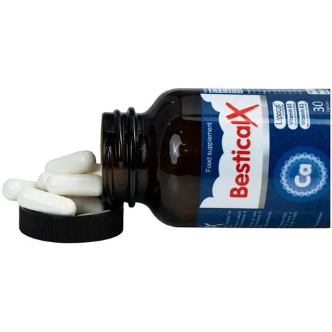 Viên uống BesticalX Ergopharm bổ sung canxi, vitamin D3 và vitamin K2, hỗ trợ xương, răng (30 viên) 795382