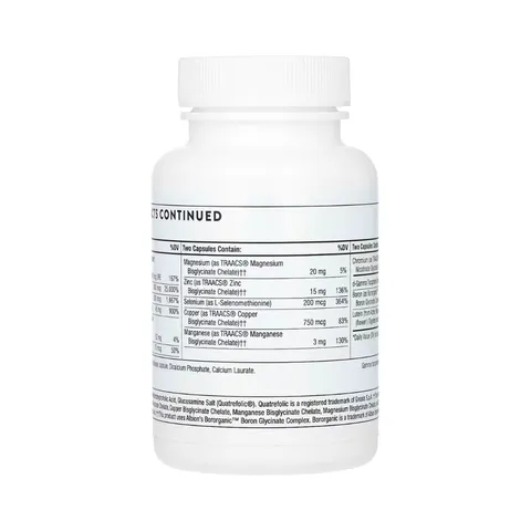 Viên Uống Bổ Sung Vitamin Khoáng Chất Thorne Nutrients Nhập Mỹ Hỗ Trợ Sức Khỏe Toàn Diện - Hộp 60 viên & 120 viên - YoungFit