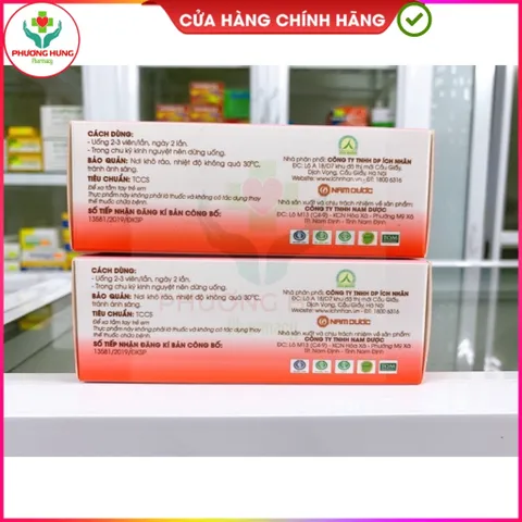 Bổ Huyết Điều Kinh Nam Dược Giúp Giảm Đau Bụng Kinh, Điều Hoà Kinh Nguyệt - Hộp 30 Viên