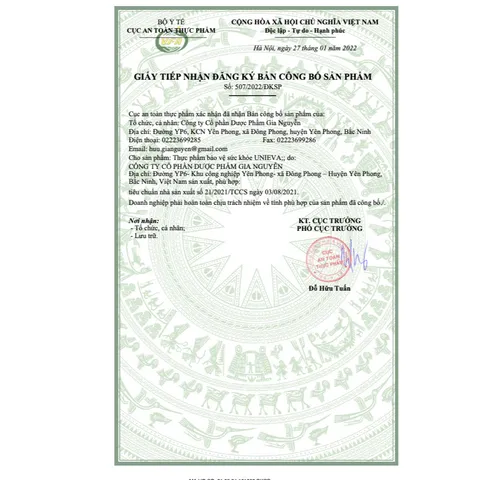 Dầu Hoa Anh Thảo UniEva Meracine  Giúp Cân Bằng Nội Tiết Cho Phụ Nữ Tiền Mãn Kinh Và Mãn Kinh-Lọ 60V