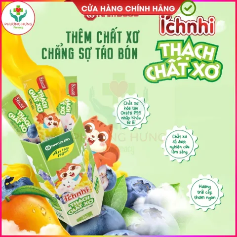 Thạch Chất Xơ, Thạch Mắt Đen, Thạch Ăn Ngon, Thạch Canxi Của Ích Nhi Cho Bé Ăn Rất Ngon Và Bổ Dưỡng