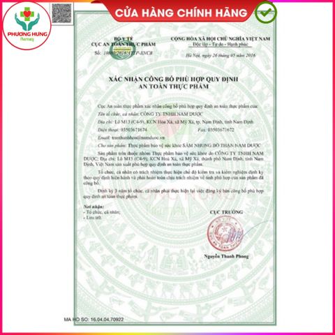 Sâm Nhung Bổ Thận Nam Dược Giúp Giảm Đau Lưng, Mỏi Gối, Thận Yếu, Ngủ Kém, Tiểu Đêm- Hộp 30 Viên