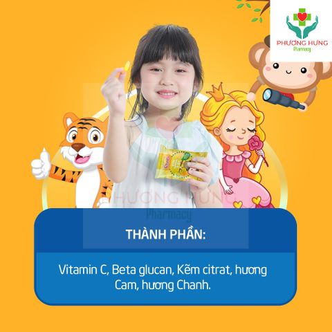 Kẹo dẻo Ích Nhi, có nhiều loại giúp bổ sung DHA, Vitamin C, Canxi, Lợi khuẩn, Tăng đề kháng cho bé, ăn rất ngon-Gói 24g