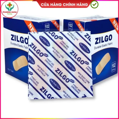 [QUÀ TẶNG] Miếng Băng dán cá nhân ZILGO Ego Dán Vết Thương, Sơ Cứu Vết Thương - Lá 3 miếng