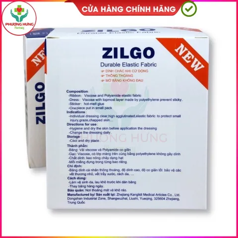 [QUÀ TẶNG] Miếng Băng dán cá nhân ZILGO Ego Dán Vết Thương, Sơ Cứu Vết Thương - Lá 3 miếng