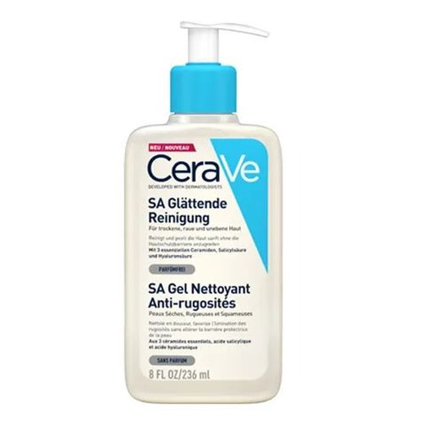 ( NK Chính Hãng) Sữa Rửa Mặt Cho Da Khô CeraVe SA Smoothing Cleanser 237ml